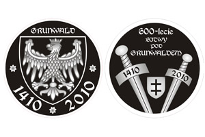 Medalion na 600-lecie Bitwy pod Grunwaldem - projekt